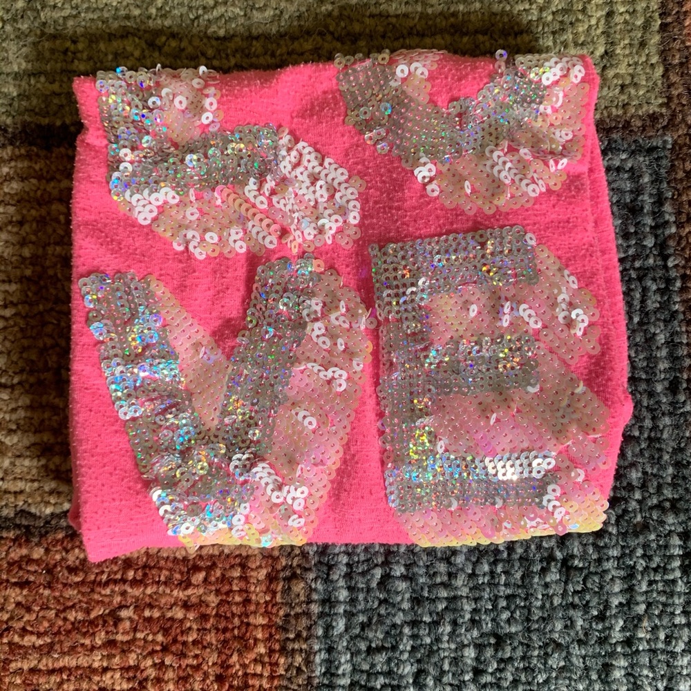 Love sequined shirt